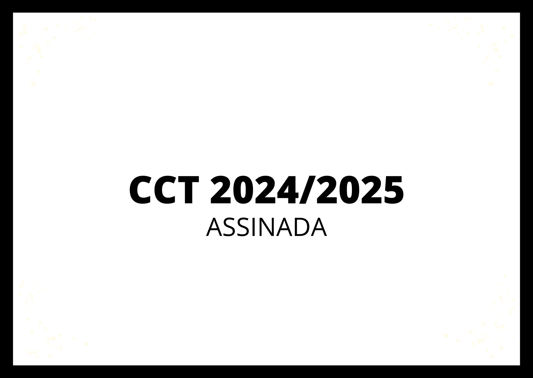 CCT 2024/2025